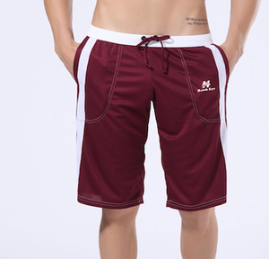 Logo personnalisé Gym Maille Dentelle Respirant 100% Polyester Shorts Sports Athlétique Course Fitness Biker Ensembles Basketball Hommes - Product Image 6