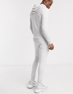 Wholesale Plain <b>Tracksuits</b> Latest Fashion <b>White</b> Slim Fit Sweat Suit For Men's - Product Image 3