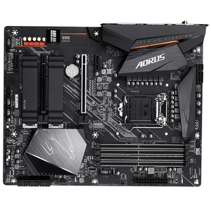 Carte mère de jeu GIGABYTE <span class=keywords><strong>Z490</strong></span> AORUS ELITE AC d'occasion avec Wi-Fi, chipset Intel <span class=keywords><strong>Z490</strong></span>, prise en charge du socket LGA1200, processeur Intel de 10e génération - Product Image 2