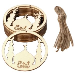 Regali islamici arte della parete islamica <span class=keywords><strong>porta</strong></span> ornamento decorazioni Ramadan scritte <span class=keywords><strong>in</strong></span> <span class=keywords><strong>legno</strong></span> Decor regalo Eid Mubarak segni <span class=keywords><strong>in</strong></span> <span class=keywords><strong>legno</strong></span> tagliati al Laser - Product Image 5