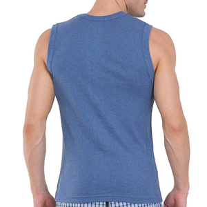Breathable fabric workout plain gym guys tank tops Wholesale best <b>mens</b> <b>tanktop</b> - Product Image 4