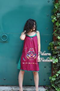 Mexican <b>Dresses</b> <b>for</b> <b>Women</b> Floral Embroidered Sleeveless Designer High Quality Mini Length Summer <b>Party</b> <b>Dress</b> - Product Image 3