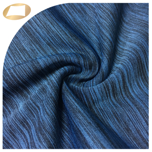 Tissu à rayures Melange pour t-shirt, 84% polyester, 16% spandex, 1 pièce - Product Image 3