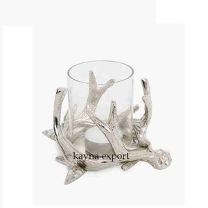 Bougeoir votif en verre brillant de luxe pour la décoration de table à la maison artisanat bougeoir votif d'occasion de noël - Product Image 6