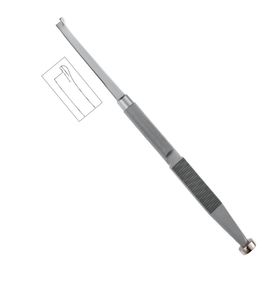 Tebbetts-óseo con protección Lateral, 8 ''(20cm), curvado izquierdo y derecho - Product Image 1