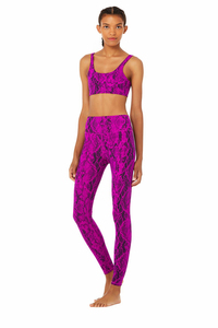 Sujetador y mallas de piel de serpiente para yoga y gimnasio, trajes de diseño personalizados para yoga y fitness, entrenamiento, a precio barato - Product Image 2