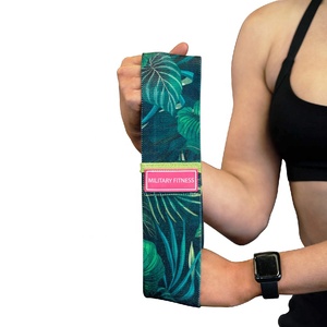 Women's Light Resistance Eco-Friendly Comfortable Fitness Booty Loop Circle Bands for Strength Training-Washable Fabric - Product Image 2