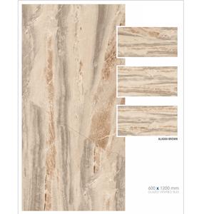 Carreaux de sol en céramique et marbre, design pierre naturelle, 60x120cm - Product Image 1