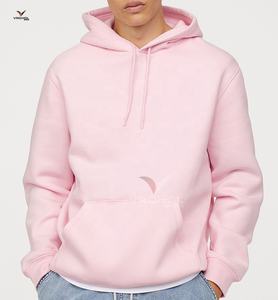 Sudadera con capucha extragrande inspirada en la vendimia para hombre con diseño liso con bordado de logotipo personalizado - Product Image 5