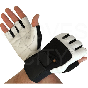 ถุงมือออกกำลังกายเบาะรองฝ่ามือระบายอากาศได้ดีสำหรับยกน้ำหนักถุงมือปรับข้อมือได้ตามต้องการ - Product Image 3