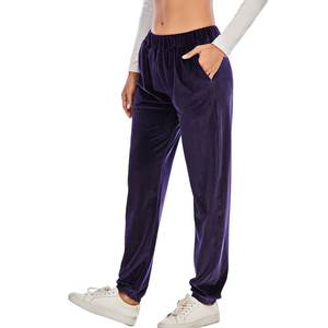 Ensemble pour survêtement pièce ensemble survêtements en velours pour femmes jogging et survêtements d'entraînement pour l'hiver - Product Image 2