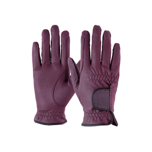 Guantes de paseo ecuestre Guantes de equitación de cuero Premium Ajuste de mujer Agarre óptimo Estilo cómodo Excelencia certificada - Product Image 2