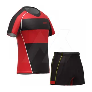 Wholesale Price Custom Rugby Uniform Best Selling Product 100 % Polyester Rugby uniform
