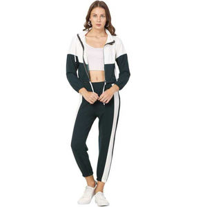 Pakistan Made Panel Work Tracksuit for Ladies Cool & Stylish Zipper Hoodie and <b>Trouser</b> Sets for Sale - Product Image 3
