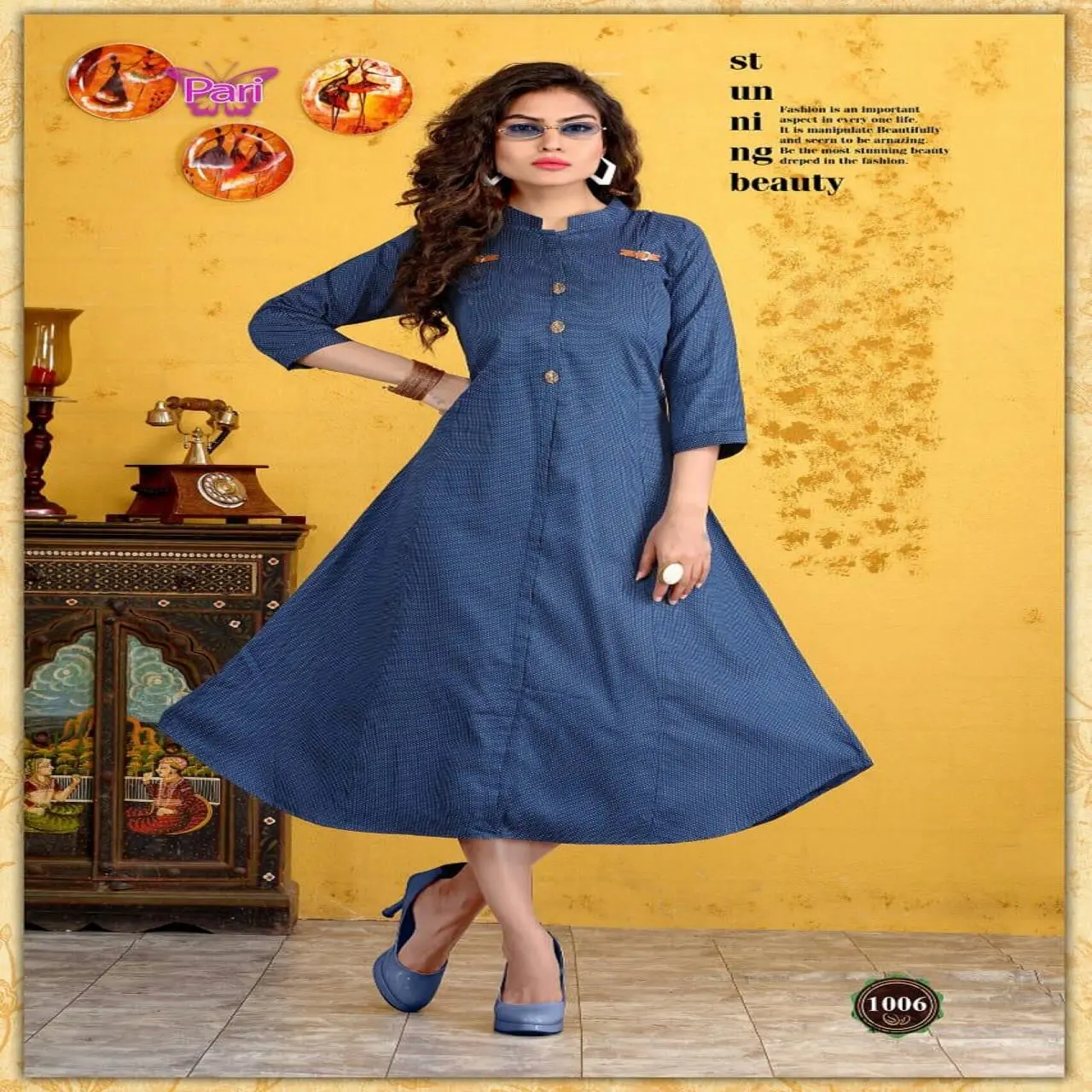 DESIGNER COTTON KURTI