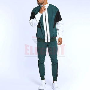 Ropa deportiva de entrenamiento de gimnasio personalizable de alta calidad para hombre, conjunto de chándal transpirable para correr con logotipo para invierno - Product Image 2