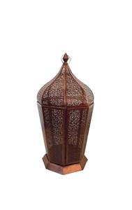 Farol de Metal Dorado Hecho a Mano, Nuevo y de Buena Calidad, con Logotipo Personalizado en Nuevo Diseño para Decoración del Hogar y Navidad - Product Image 2