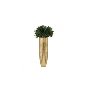 Floreros de Metal chapados en oro de lujo para decoración del hogar, diseño personalizado, florero chapado en oro antiguo, decoración de escritorio de oficina - Product Image 1
