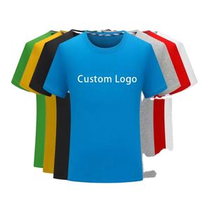 เสื้อยืดคอกลมผ้าฝ้าย100% สำหรับผู้ชายเสื้อยืดใส่ออกกำลังกายใส่ได้ทั้งชายและหญิงเสื้อยืดคอกลมแบบสั่งทำโลโก้ OEM - Product Image 2