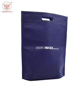 Promotion de l'usine Logo personnalisé imprimé découpé PP Non-Woven Sacs d'épicerie Poignée en toile pour les achats personnalisés - Product Image 2