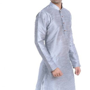Kurta ชุดนอนผู้ชาย,ชุดนอนผ้าไหม Kurta Pajama ชุดเดรสผ้าไหมชุดแต่งงานชุดเพื่อนเจ้าสาว