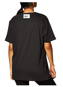 De femmes Loose Fit Poids Lourd À Manches Courtes Poche T-Shirt 100% Coton Importé Tirer Sur fermeture Sourcing De Bangladesh - Product Image 3