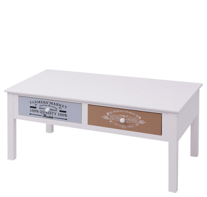 Mesa de centro moderna de madera Shabby Chic con altura ajustable, muebles de sala de estar de último diseño para uso doméstico - Product Image 2