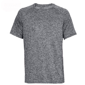 Camiseta de temporada de verano al por mayor para hombre, camiseta de manga corta con cuello de pico de color amarillo para hombre para adulto - Product Image 6