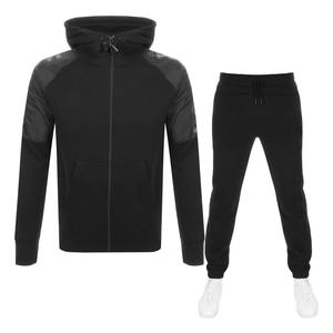 มาใหม่ล่าสุดสีดําวอร์มพิมพ์ไหล่โลโก้ที่กําหนดเองระบายอากาศชุดกีฬาสําหรับผู้ชาย - Product Image 1