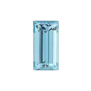 2.50X5mm Baguette Cut Natural AQUAMARINE "Precio de fábrica al por mayor Piedra preciosa suelta facetada de alta calidad" | AGUAMARINA NATURAL |