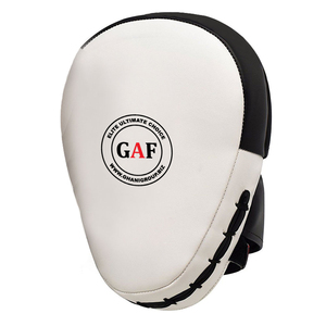 GAF hecho a medida Muay Thai Taekwondo entrenamiento punzonado lucha PU cuero boxeo enfoque objetivos redondos almohadillas mitones - Product Image 2