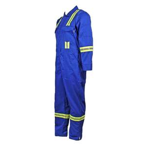 2024 combinaison réfléchissante vêtements de travail pour hommes salopette en coton Construction une pièce haute visibilité uniformes - Product Image 2