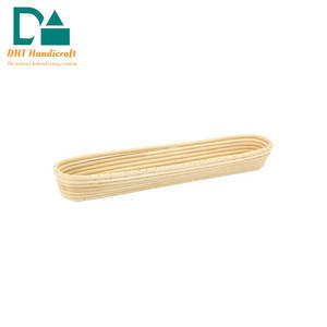 44x5xh8cm y dimensión personalizada Cesta larga de baguette Ratán Material ecológico Cesta de prueba de panadería de Vietnam - Product Image 3