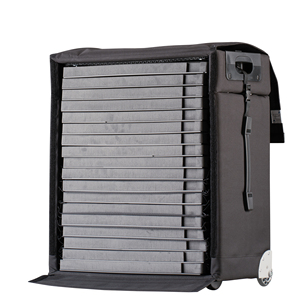 Estuche de Gafas de Lujo de Calidad Alemana Avantgarde 62L con Tecnología Patentada de Apertura Vertical, 2 Ruedas Fijas, 11.5 kg, Nailon Resistente, Diseño Simple - Product Image 3