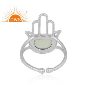 Anillo de Plata Hecho a Mano con Calcedonia, Diseño Exclusivo 2026, Proveedor de Joyería de Plata 925 - Product Image 4