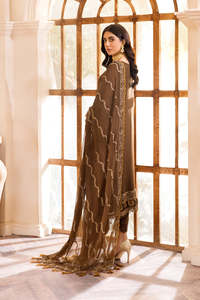 Trajes de gasa bordados finos de alta calidad Shalwar Kameez, ropa de fiesta de estilo indio y pakistaní para mujer - Product Image 2