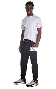 Joggers y pantalones de chándal de lana para hombre, 50% Algodón, 50% poliéster, cierre extraíble importado - Product Image 3