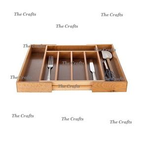 Porte-couverts en bois de qualité exclusive pour accessoires de cuisine Plateau à couverts à des prix abordables - Product Image 6