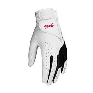 Gants de golf tout temps pour hommes en cuir véritable souple et respirant Flexible Small Medium Large XL Sizes Right Left Hand Compatibility - Product Image 2