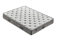 Matelas hybride Saturne en mousse à ressorts, antibactérien, certifié OEKO-TEX, pour chambre d'hôpital, meuble de maison contemporain, fabriqué en Turquie