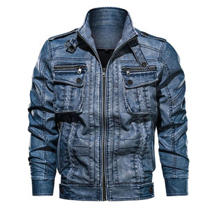 Veste en jean à manches longues pour homme, vêtement de haute qualité, tenue décontractée, coupe cintrée, prix en gros, nouvelle collection, - Product Image 2