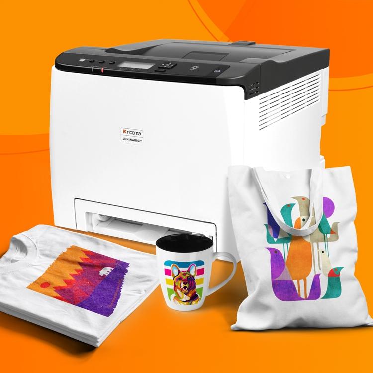 Luminaris 200 White Toner Transfer Printer A4 White Toner