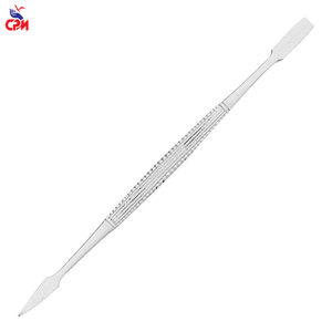 Pousse-cuticules double embout professionnel en acier inoxydable – Outil de manucure et pédicure de qualité supérieure pour le nettoyage des ongles - Product Image 3