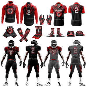 Uniforme de Fútbol Americano Personalizado, Uniforme de Jersey de Fútbol Americano para Hombre, Venta al por Mayor, Nuevo Diseño 2025 - Product Image 1