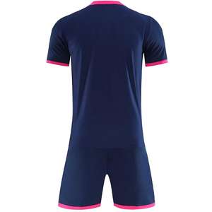 Uniforme de Football de haute qualité en tissu respirant, maillot de sport, ensemble d'uniformes avec maille, vente en gros - Product Image 3