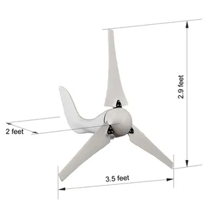 Molino de viento de 5 kw