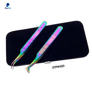 Latest Collection Russian Volume Tweezers kit / Beautiful Eyelash Tweezers Kit & Pouch / New Style Russian Volume Tweezers - Product Image 6
