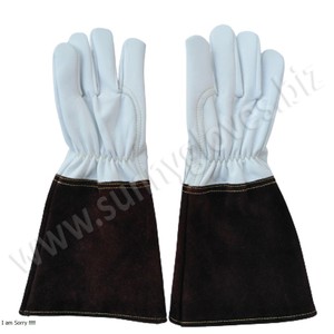 ถุงมือเชื่อม Tig หนังแพะ/ถุงมืออาร์กอนในหนังแพะ - Product Image 1