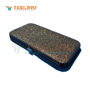 Tendance Offre Spéciale Marron Paillettes Magnétique Pince À Épiler Pour 3 et 6 cils sourcils pince à épiler personnalisée Pince À Épiler Étui de Marque Privée - Product Image 2