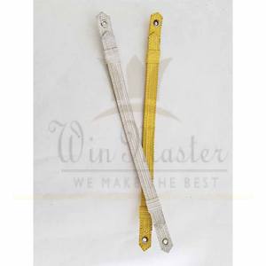 Ceremonial Twisted Rope Cap Cord Bullion Visor Chin Straps Gold UNIFORM Estilo regular WIN MASTER IND - Product Image 1